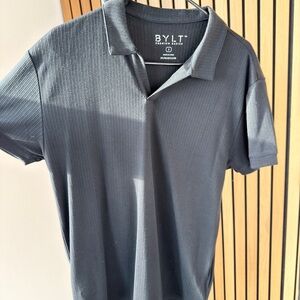 BYLT Basics Charcoal Polo Shirt
